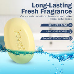 JOESOEF SKIN CARE sulfur soap pore-cleanse action supports unclogging pores