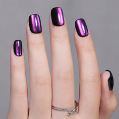 Jofay Fashion glossy cat-eye nails with durable high-gloss finish.