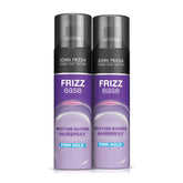 John Frieda Frizz Ease: barrera de humedad de 24 h protege el peinado.