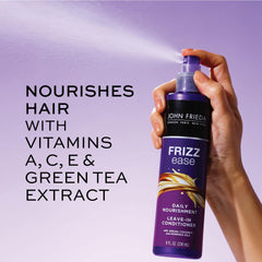 Dúo de dos botellas de John Frieda Frizz Ease para uso continuo