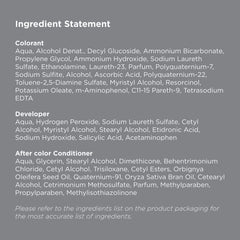 John Frieda Precision Foam Colour 4R developer ensures even processing