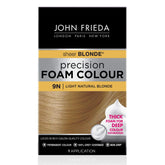 John Frieda Precision Foam Colour 9N bottle pour for mess-free color