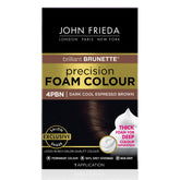 John Frieda Precision Foam Colour dark cool espresso brown foam bottle for rich coverage