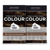 John Frieda Precision Foam Colour kit front view for easy home coloring