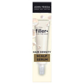 Serum ULTRAfiller de John Frieda en botella facilita raíces sanas.