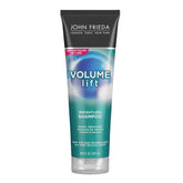John Frieda Volume Lift Shampoo bottle front showing lightweight volume for fine hair