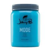 JOHNNY B. Mode gel bottle front view highlighting non-alcoholic formula for strong hold