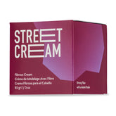 JOHNNY B. Street Cream envase de 3 oz para peinados duraderos.
