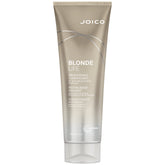 Joico Blonde Life Brightening Conditioner bottle front with premium finish for blonde hydration.