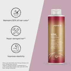 Joico Color Therapy argan-oil closeup highlights nourishing hydration.