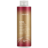Joico Color Therapy bottle front emphasizes color protection benefits.
