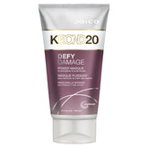 Joico Defy Damage KBOND20 Power Masque bottle shows color-safe hydration and bond support.