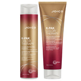 Joico K-Pak Color Therapy shampoo bottle, color protection for vibrant, long-lasting color.