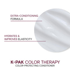 Joico K-Pak Color Therapy conditioner with Keratin and Argan oil.