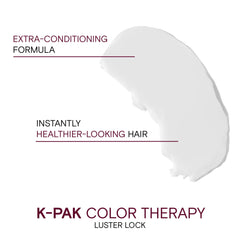Joico K-PAK Color Therapy Luster Lock protects hair from heat styling