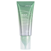 Joico Scalp Vitality exfoliating scrub bottle pump for easy application and cleansing.