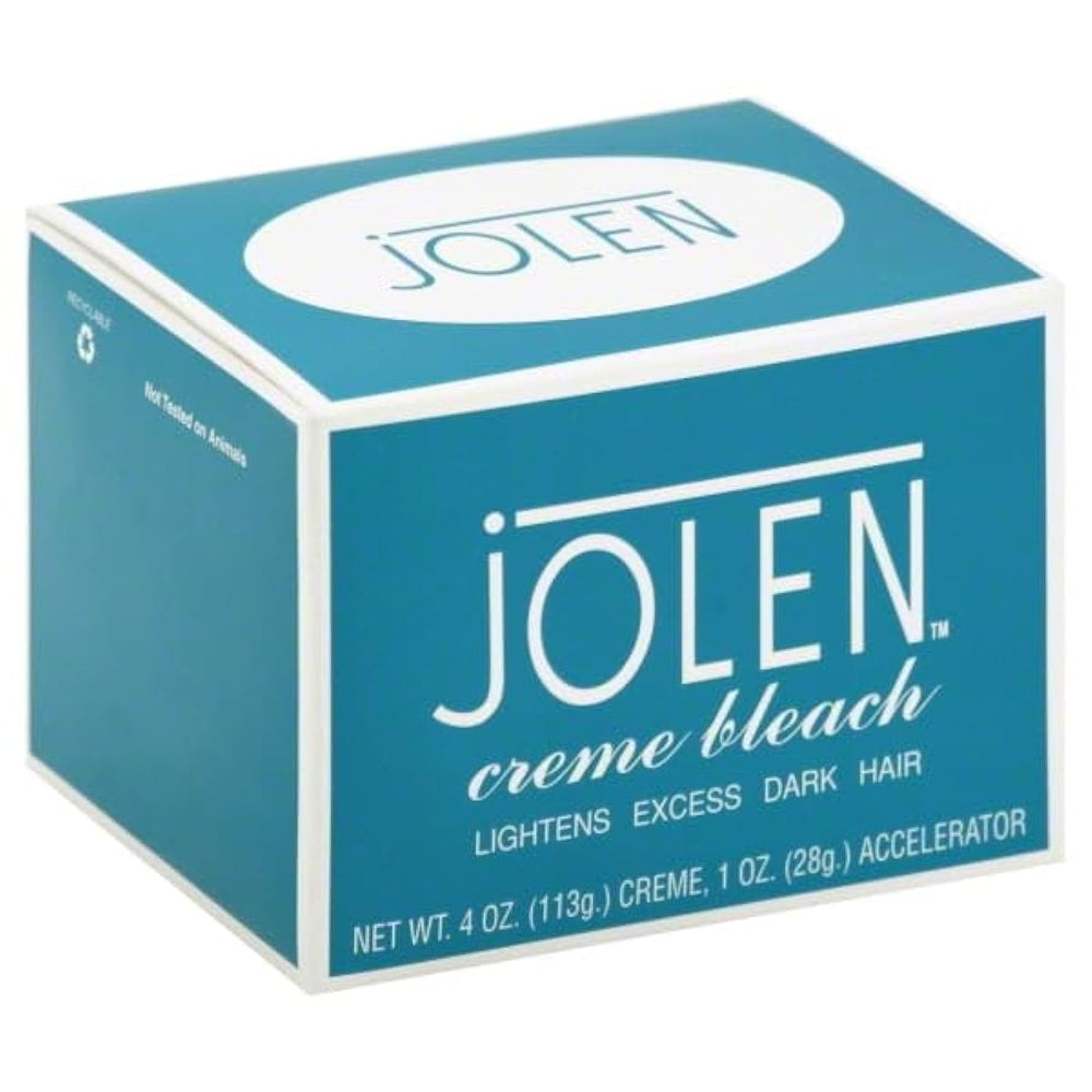 Jolen Creme Bleach Original Formula jar for quick at-home lightening touch-ups.