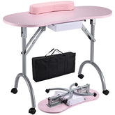 Joligrace manicure table foldable drawer for compact studio setups.