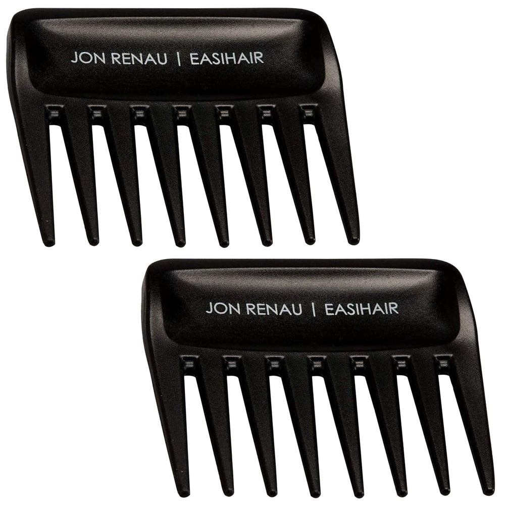 Jon Renau wide tooth combs set for gentle detangling on wigs and hair