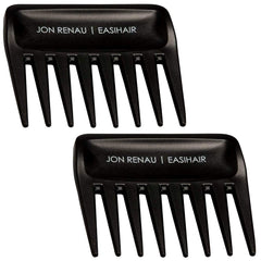 Jon Renau wide tooth combs set for gentle detangling on wigs and hair