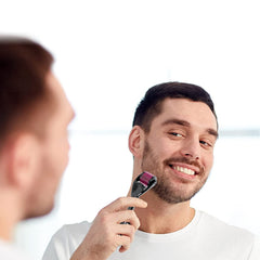 JonhTech Derma Roller facial skin promotes improved product absorption and smoother feel.
