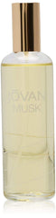 Jovan Musk for Women back label highlights notes and vegan formula for daily wear.