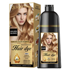 Joyful Young Golden Blonde Shampoo bottle with warm color deposit for gray blending