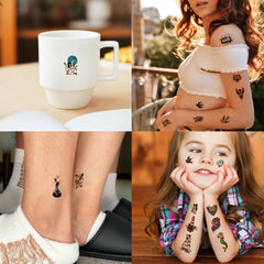 JoyfulGlam non-toxic tattoos safe for teens and adults