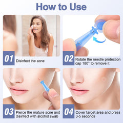 Jozaya hypoallergenic stainless steel needles provide safe skin use