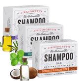J.R.LIGGETT'S tea tree shampoo bar with peppermint offers a refreshing cleanse