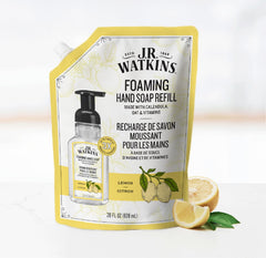 Aroma a limón de J.R. Watkins para una sensación fresca tras el lavado.