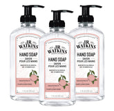 J.R. Watkins gel de manos Pomelo en botella, limpieza suave y aroma fresco para uso diario