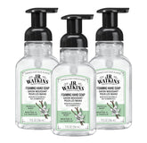 J.R. Watkins jabón espuma con dispensador para un lavado de manos suave y cómodo.