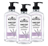Gel de manos J.R. Watkins lavanda, espuma suave para limpieza diaria