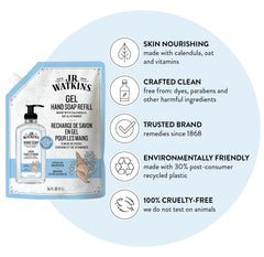 Refill packaging for Ocean Breeze 34 oz offering eco-friendly, cost-saving convenience.