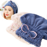 Jseng cap: toalla de microfibra después de la ducha, absorbe rápido para secado cómodo.