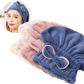 Jseng toalla cap microfibra para cabello mojado facilita secado rápido y cómodo.