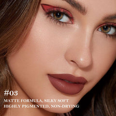 JUAAZIN waterproof lip liner offers kiss-proof, long-wear color