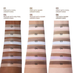 JUDYDOLL Tecnología de corrección de color neutraliza sombras