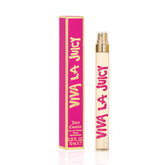 Juicy Couture Viva La Juicy bottle front view, amber floral allure for day-to-night wear.