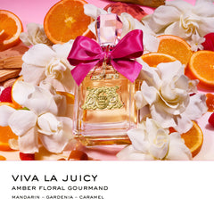 Juicy Couture Le Bubbly bottle evokes champagne notes for sparkling celebrations.
