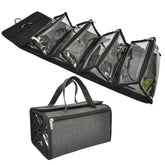 Jula Vance large capacity travel toiletry bag with organized compartments and easy access