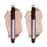 Julep Eyeshadow 101 Champagne Shimmer swatch with long-lasting glow on lids