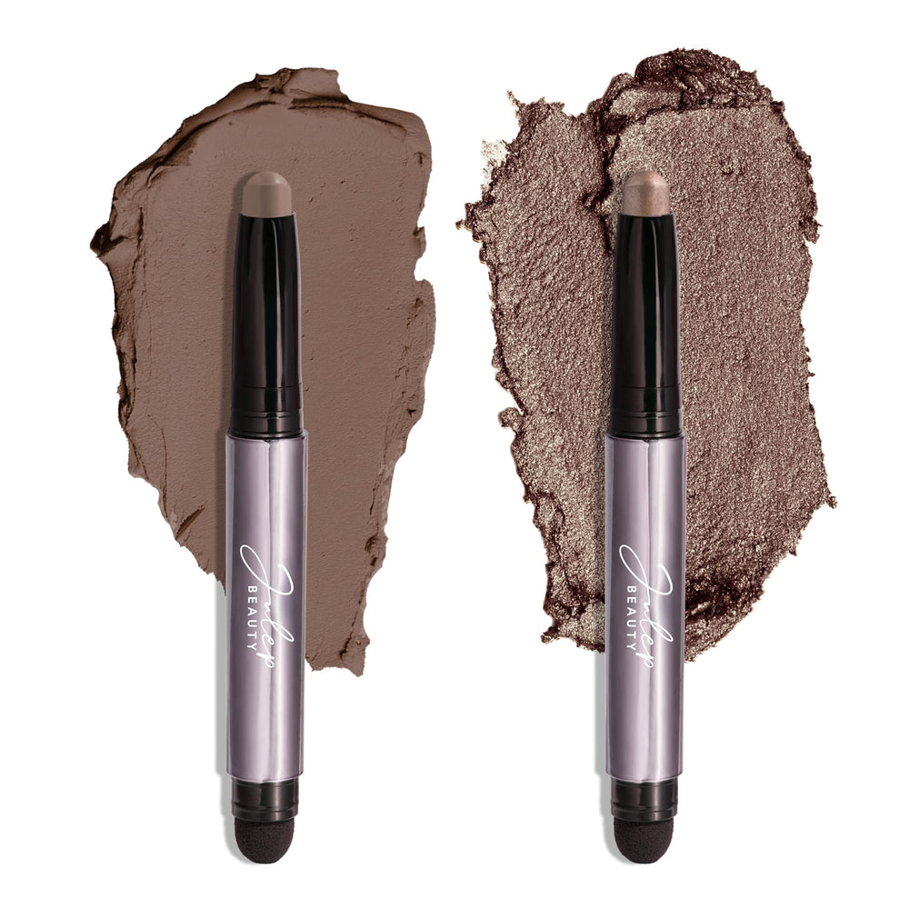 Julep Eyeshadow 101 duo packaging, compact and travel-friendly for on-the-go looks.