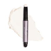Julep Eyeshadow 101 Snowfall Matte stick swatch showing creamy-to-powder texture for quick looks.