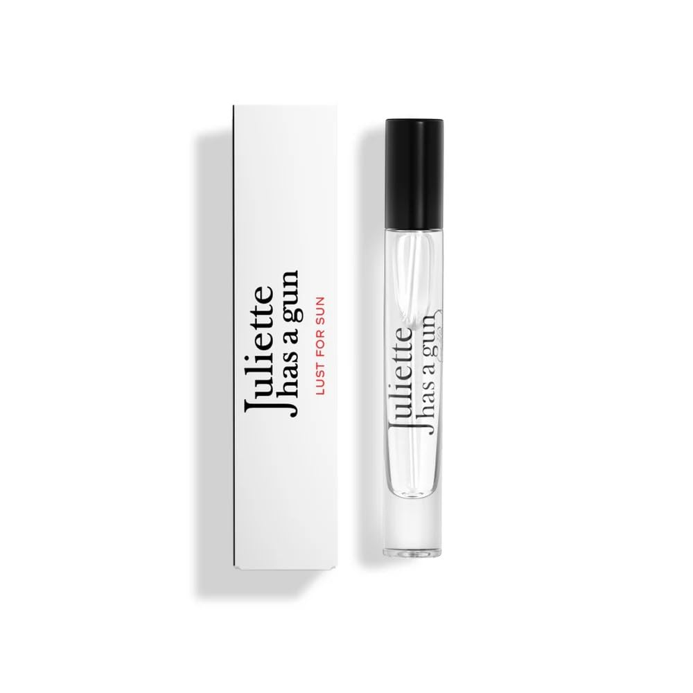 Juliette Has A Gun Lust for Sun bottle front view, ideal for sunny day fragrance vibes.