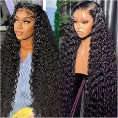 Jumida 30-inch water wave lace front wig for voluminous daily wear