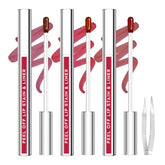 Tinte labial JUNECODE: set de 3 piezas para colores duraderos.