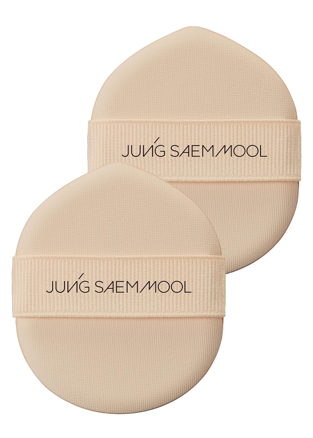 Jung Saem Mool Cushion Puff 2pc set for quick, even makeup touch-ups.