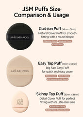 Two-pack Jung Saem Mool cushion puffs for daily routines.